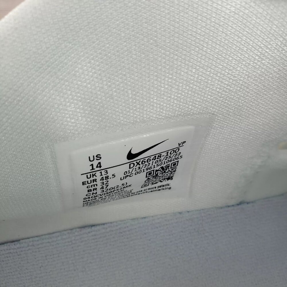 Nike KD-15 TB Promo Basketball Shoes White Black Mens Size 14 DX6648-100… - Picture 8 of 8